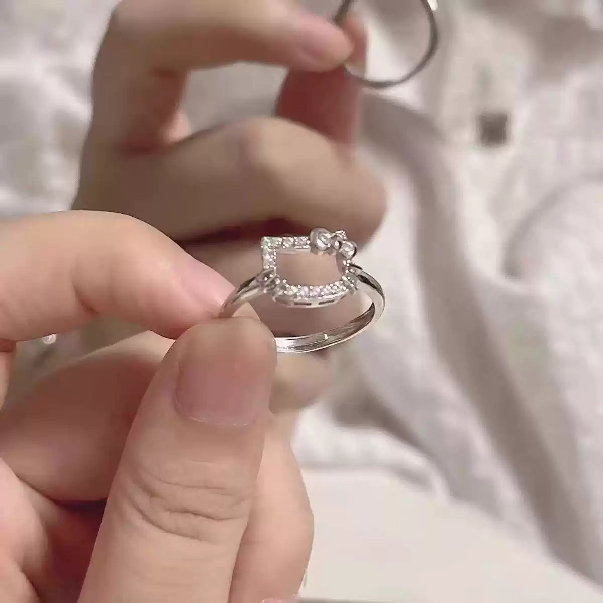 Meow Meow Kitty Ring