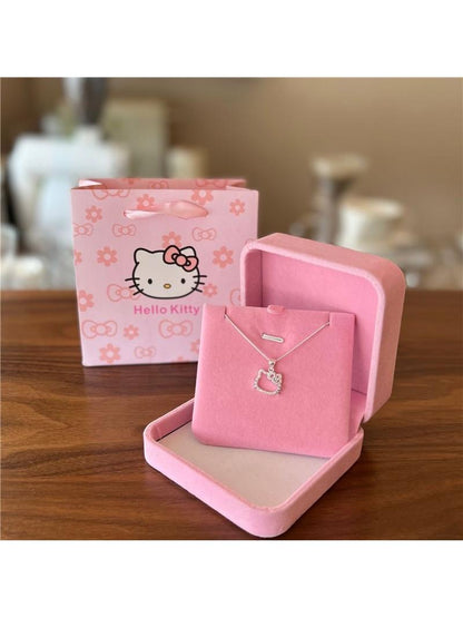 Kitty Pendant Necklace