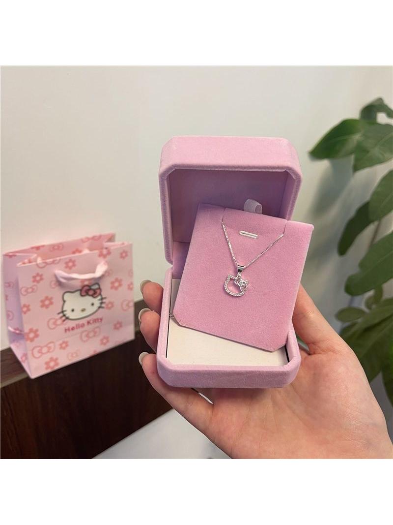 Kitty Pendant Necklace