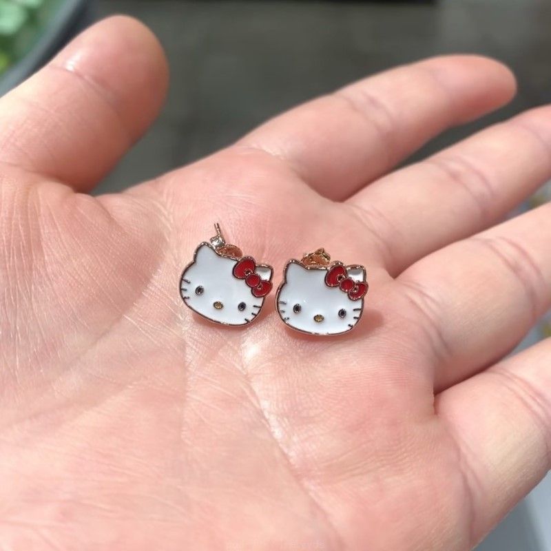meow kitty earrings